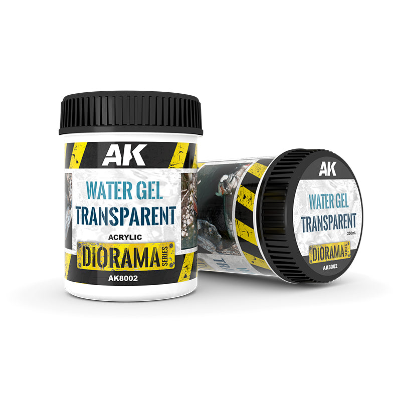 AK Interactive Textures - Water Gel Transparent (250ml)