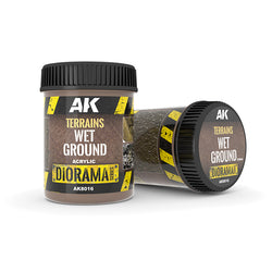 AK Interactive Textures - Wet Ground (250ml)