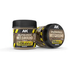 AK Interactive Textures - Splatter Effects Wet Ground (100ml)