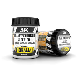 AK Interactive Textures - Foam Texturizer & Sealer - for Buildings and Dioramas (250ml)