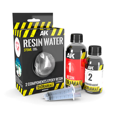 AK Interactive Textures - Resin Water 2 Components Epoxy Resin (375ml)