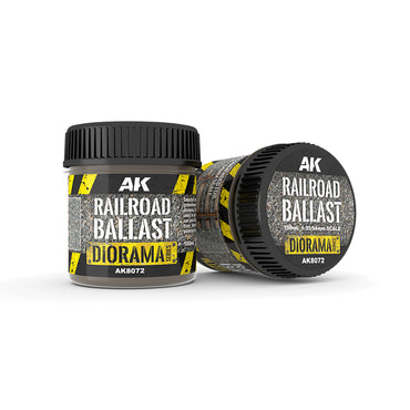 AK Interactive Terrains - Railroad Ballast
