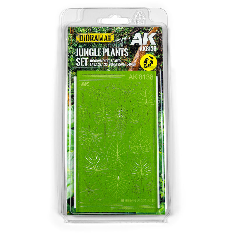 AK Interactive Vegetation - Jungle Plants Set 1/32 and 1/35