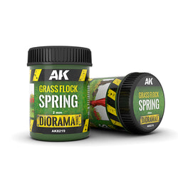 AK Interactive Vegetation - Grass Flock 2MM Spring (250ml)