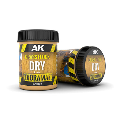 AK Interactive Vegetation - Grass Flock 2MM Dry (250ml)