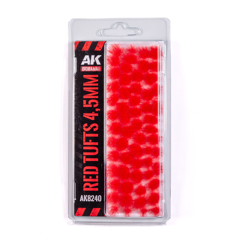 AK Interactive Vegetation - Red Wargame Tufts