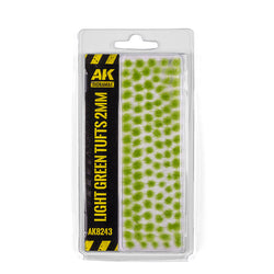AK Interactive Vegetation - Light Green Tufts 2MM