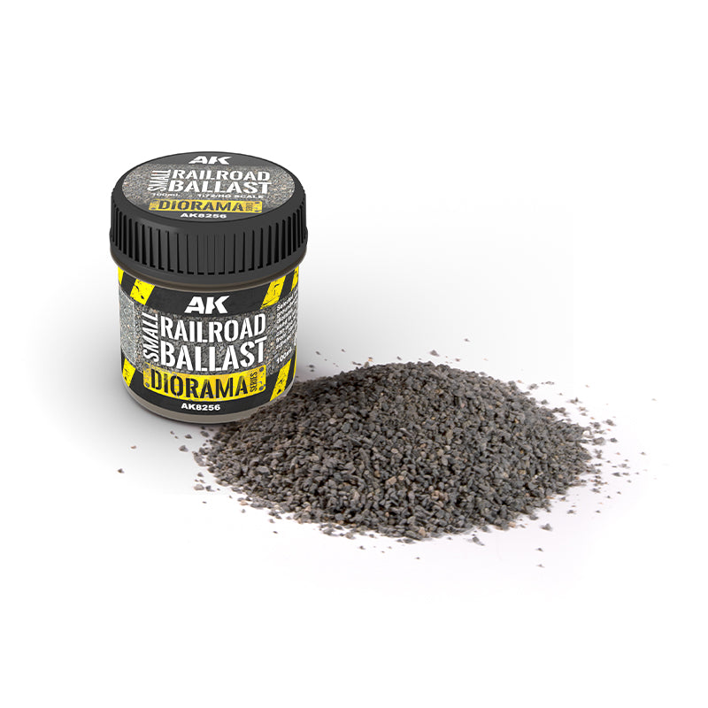 AK Interactive Terrains - Small Railroad Ballast