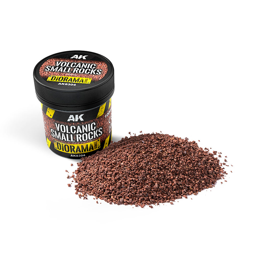 AK Interactive Terrains - Volcanic Small Rocks (100ml)