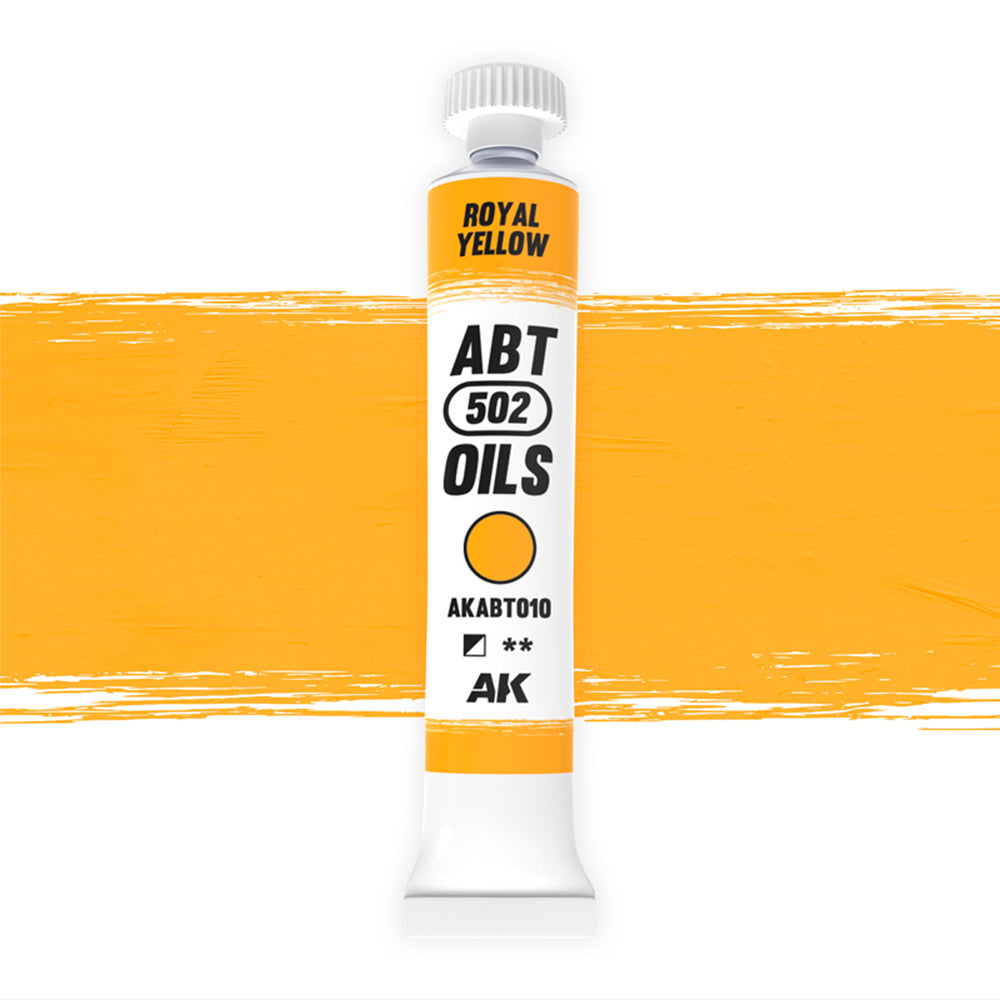 AK Interactive Abteilung 502 Oils - Royal Yellow (20ml)
