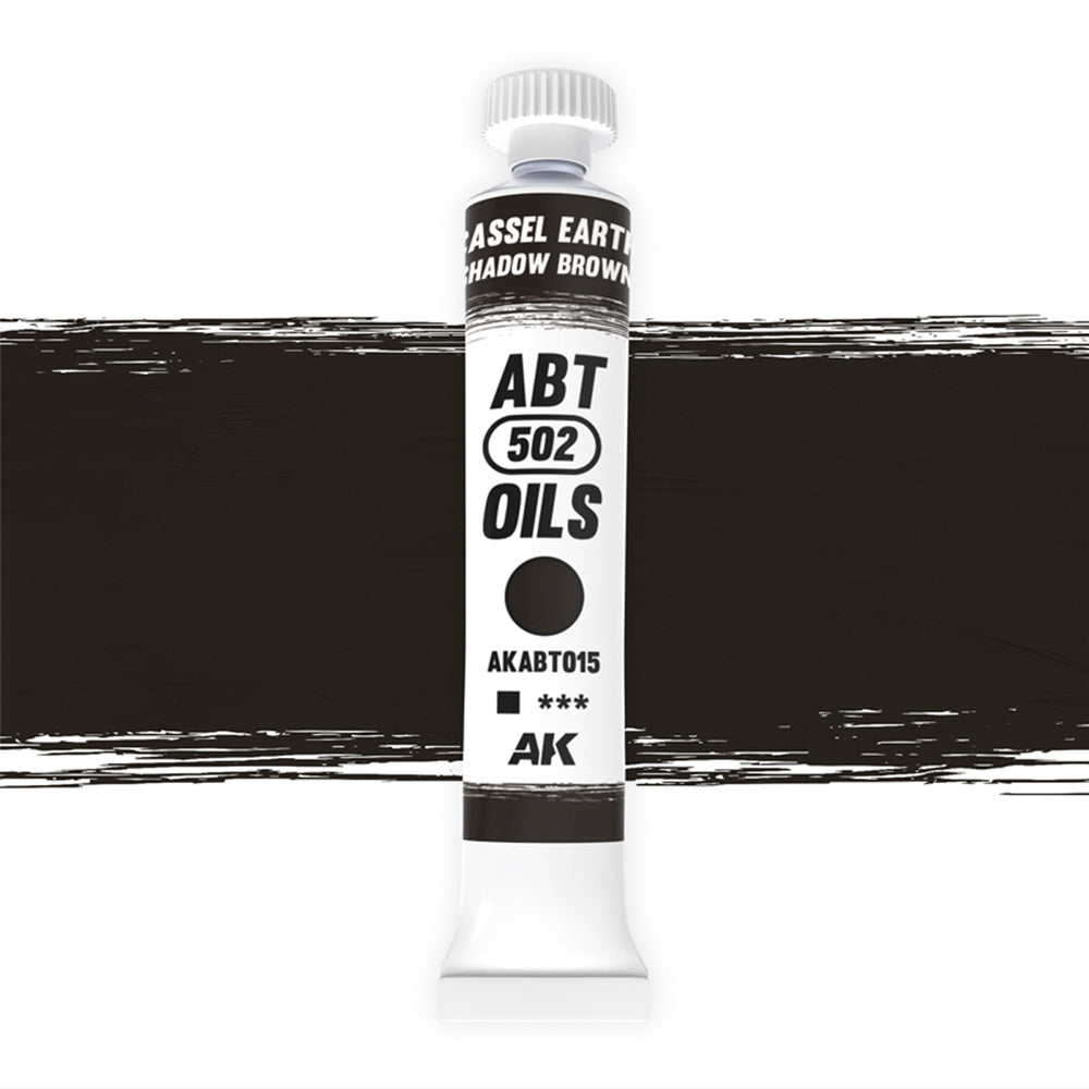 AK Interactive Abteilung 502 Oils - Cassel Earth/Shadow Brown (20ml)