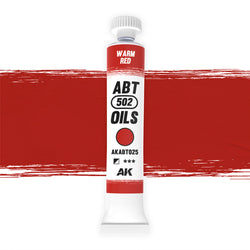 AK Interactive Abteilung 502 Oils - Warm Red (20ml)