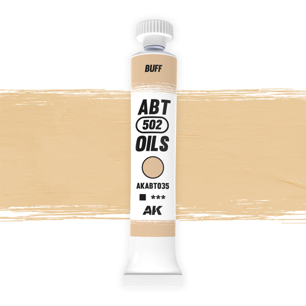 AK Interactive Abteilung 502 Oils - Buff (20ml)
