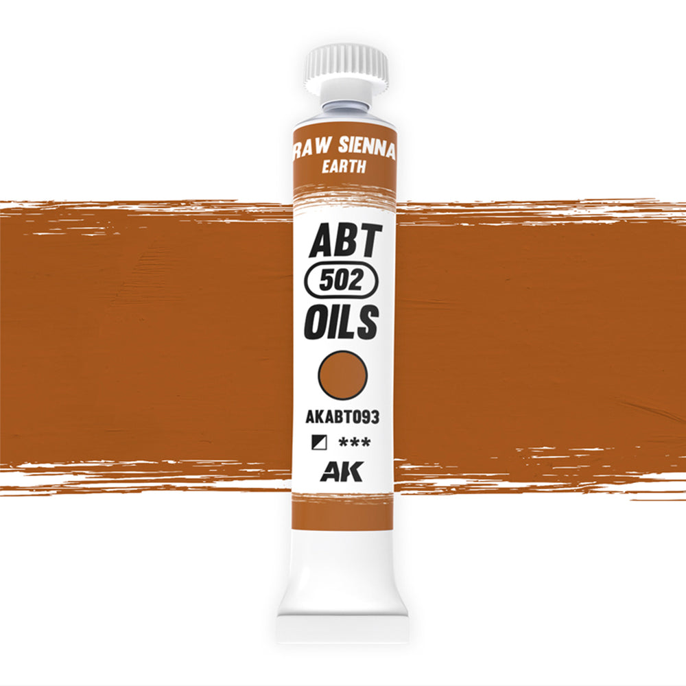 AK Interactive Abteilung 502 Oils - Raw Sienna/Earth (20ml)