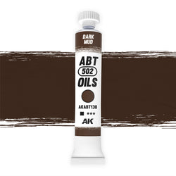 AK Interactive Abteilung 502 Oils - Dark Mud (20ml)