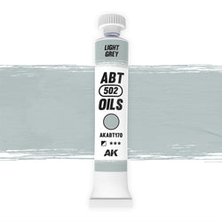 AK Interactive Abteilung 502 Oils - Light Grey (20ml)