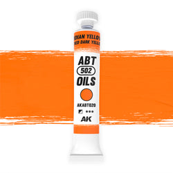 AK Interactive Abteilung 502 Oils - Indian Yellow/Faded Dark Yellow (20ml)