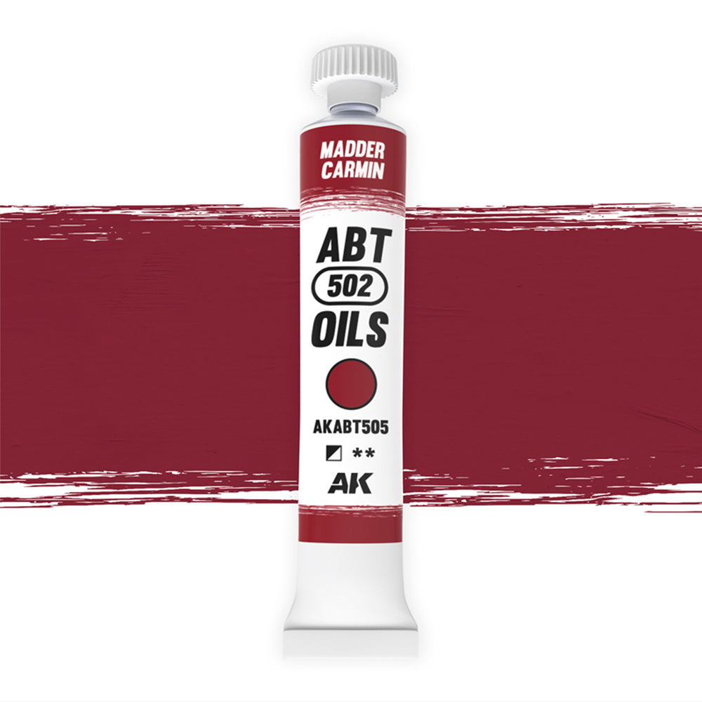 AK Interactive Abteilung 502 Oils - Madder Carmin (20ml)
