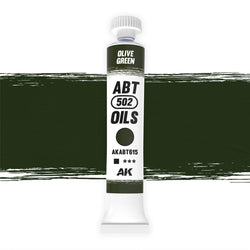 AK Interactive Abteilung 502 Oils - Olive Green (20ml)