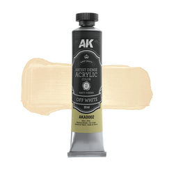 AK Interactive Artist Dense Acrylics - Off White (20ml)