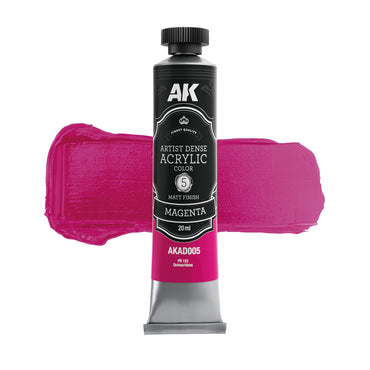 AK Interactive Artist Dense Acrylics - Magenta (20ml)
