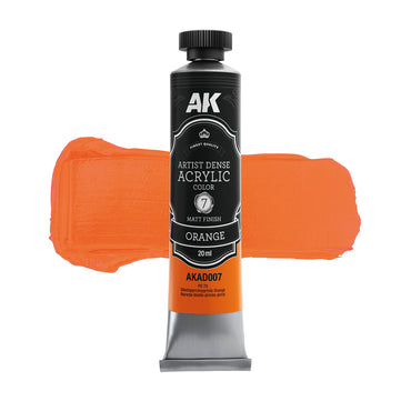 AK Interactive Artist Dense Acrylics - Orange (20ml)