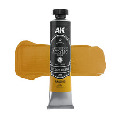 AK Interactive Artist Dense Acrylics - Yellow Ochre (20ml)