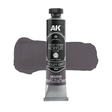 AK Interactive Artist Dense Acrylics - Violet Grey (20ml)