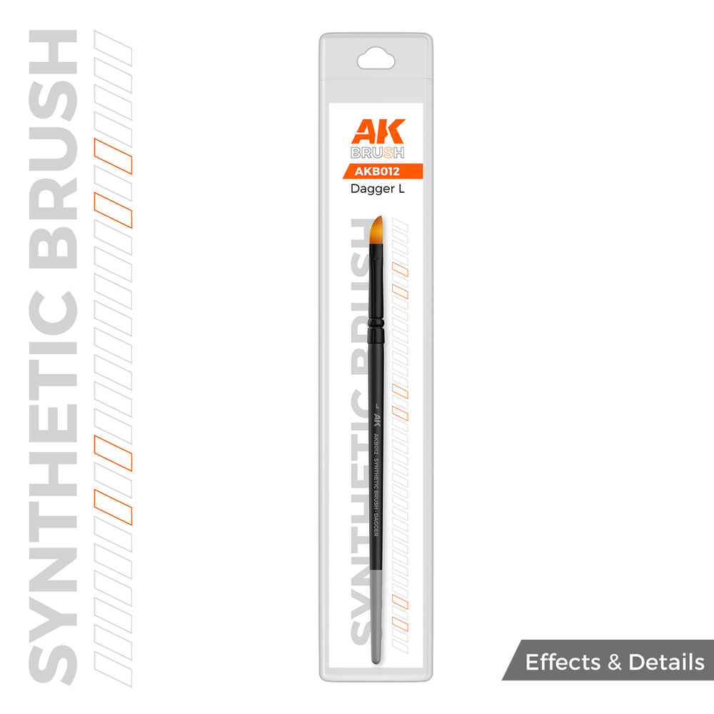 AK Interactive Synthetic Brushes - Dagger L