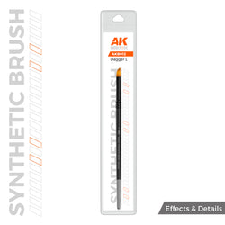 AK Interactive Synthetic Brushes - Dagger L