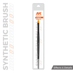 AK Interactive Synthetic Brushes - Filbert 6
