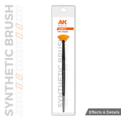 AK Interactive Synthetic Brushes - Fan Shape