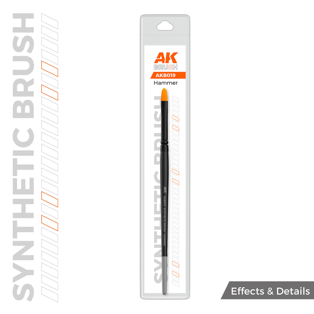 AK Interactive Synthetic Brushes - Hammer