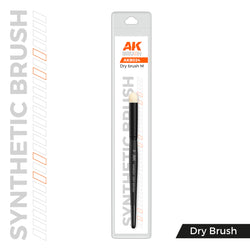 AK Interactive Synthetic Brushes - AK Synthetic Dry Brush - M