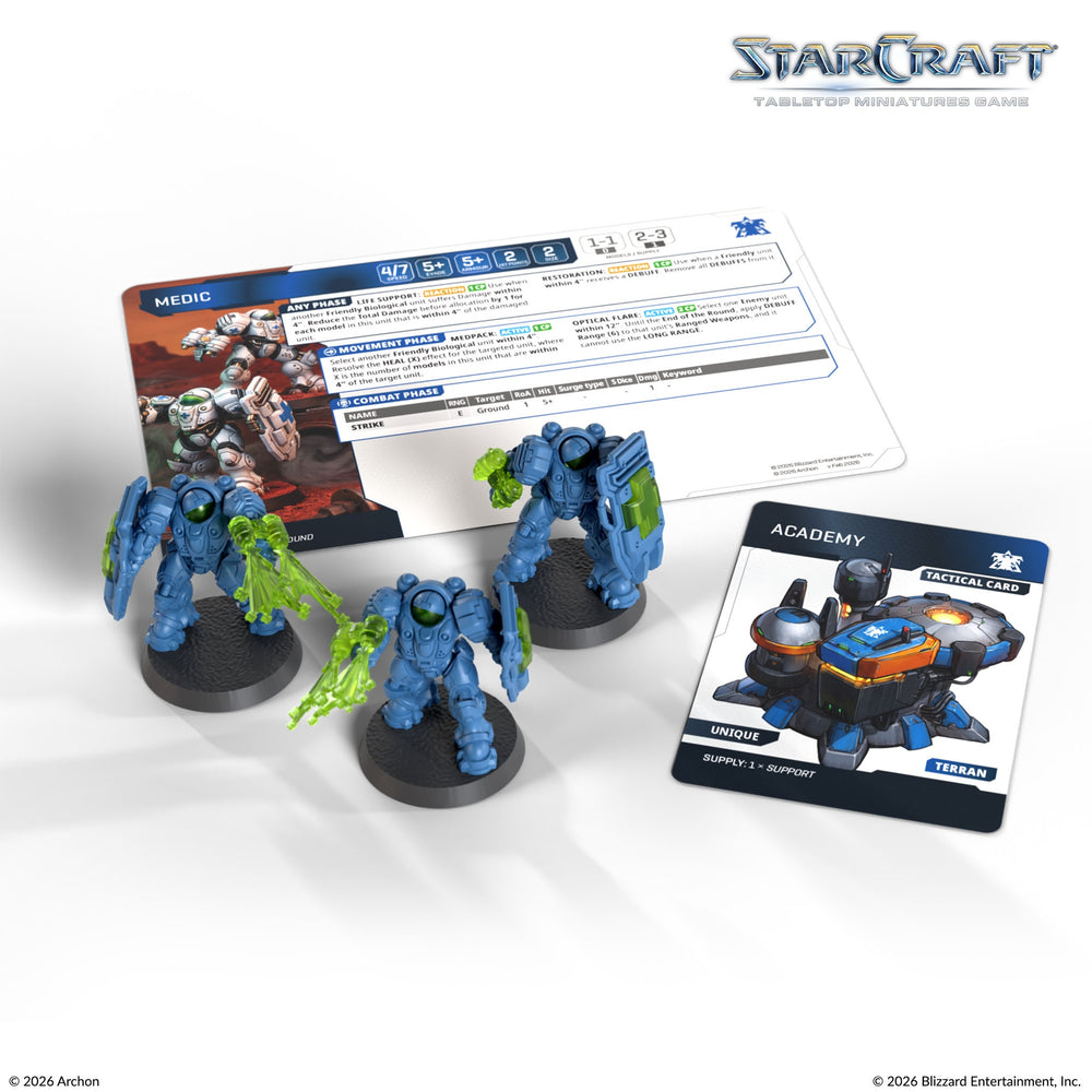 Starcraft Miniatures Game: Terran Expansion Set - Medic