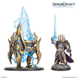 Starcraft Miniatures Game: Protoss Hero - Artanis & Pylon