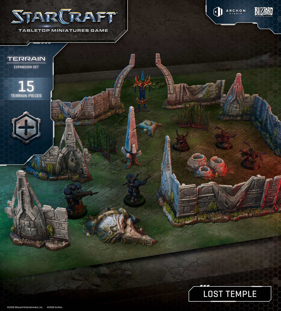 Starcraft Miniatures Game: Terrain Expansion Set - Lost Temple