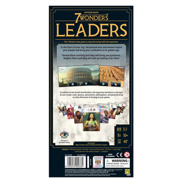 7 Wonders Architects: Leaders Expansion