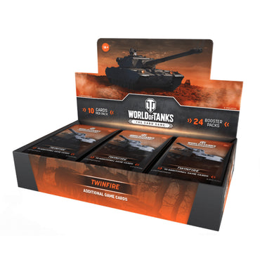 World of Tanks TCG: Twinfire Booster Display