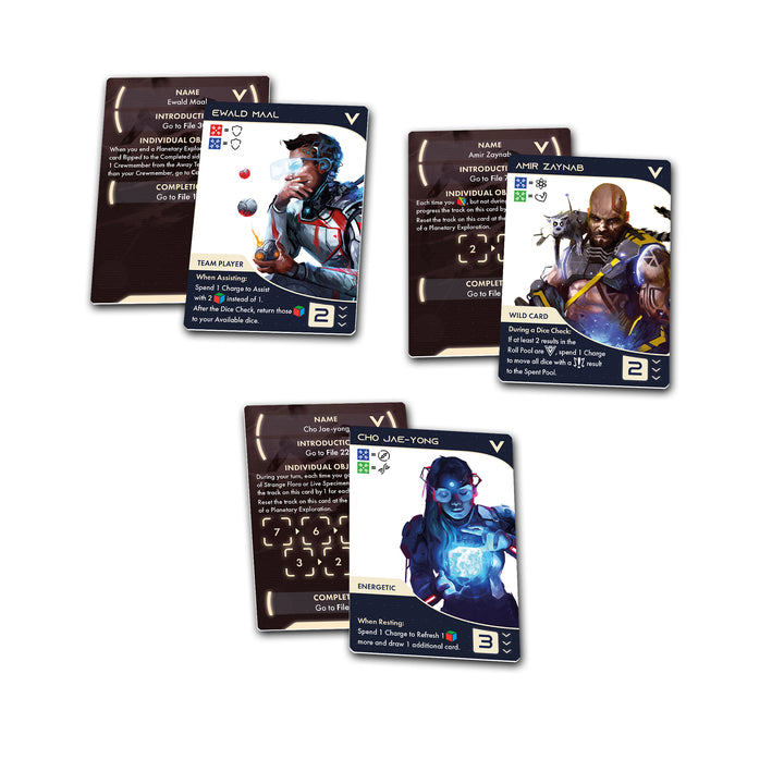 ISS Vanguard: Personnel Files