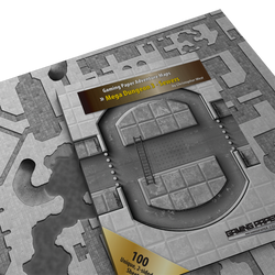 Gaming Paper: Adventure Maps - Mega Dungeon 3 Sewer Tunnels