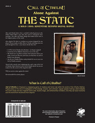 Call of Cthulhu: Solo Adventure - Alone Against the Static