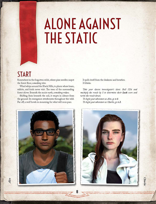 Call of Cthulhu: Solo Adventure - Alone Against the Static