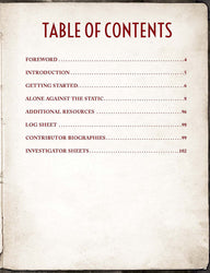 Call of Cthulhu: Solo Adventure - Alone Against the Static