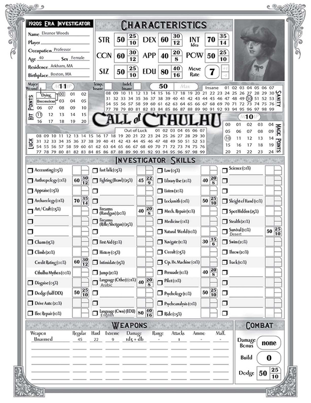 Call of Cthulhu 7th Edition: Solo Adventure - Alone Against the Tide