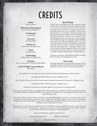 Call of Cthulhu 7th Edition: Solo Adventure - Alone Against the Tide