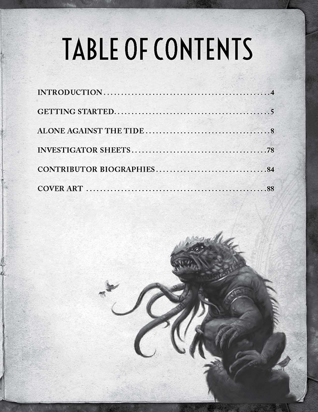 Call of Cthulhu 7th Edition: Solo Adventure - Alone Against the Tide