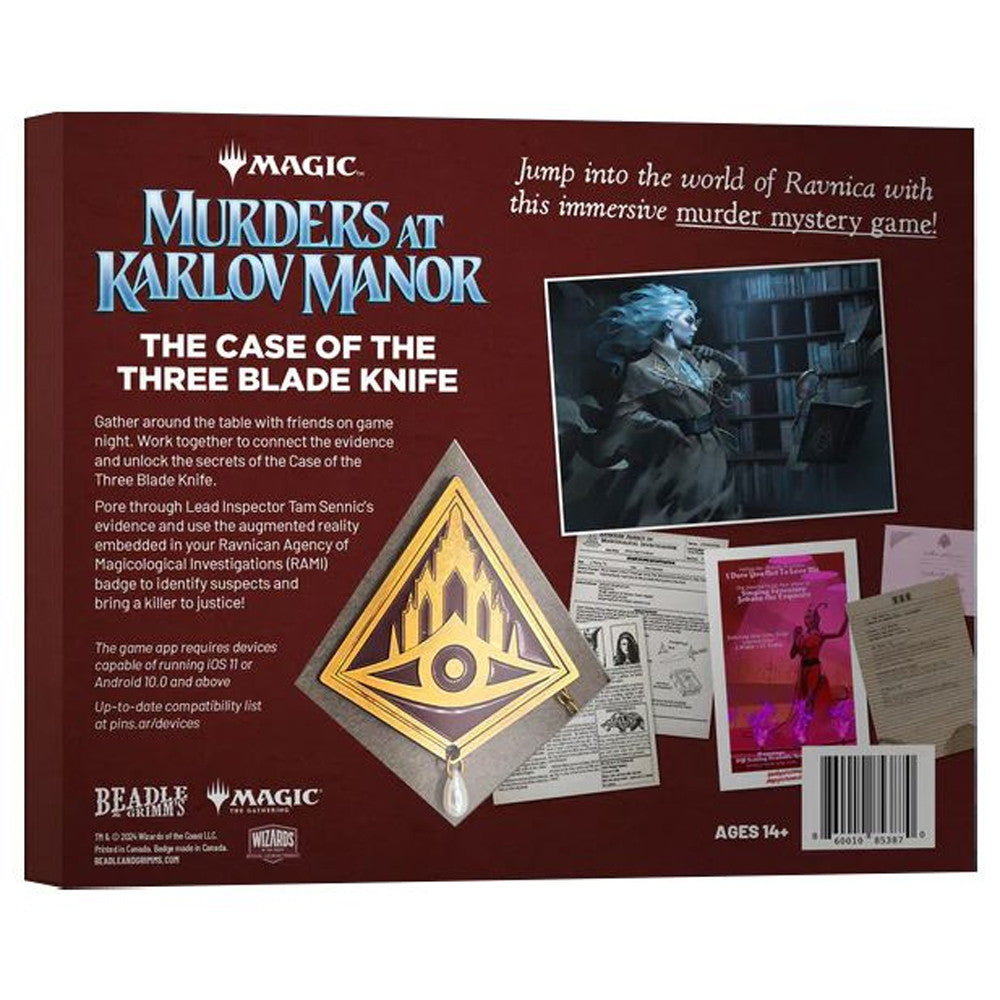 Murders at Karlov Manor: The Case of the Three Blade Knife