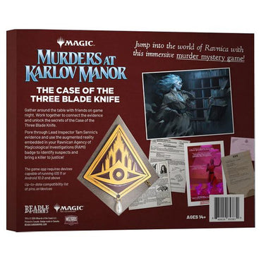 Murders at Karlov Manor: The Case of the Three Blade Knife
