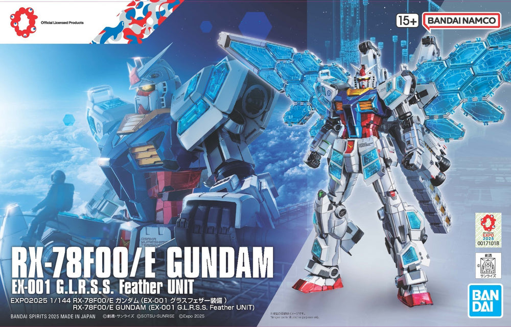Gunpla: RX-78F00/E Gundam (EX-001 G.L.R.S.S. Feather Unit)